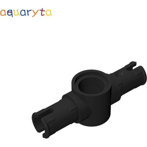 Aquaryta 100pcs Small Particle Plug Connector Pin Technology Building Block Part Compatible 87082 DIY Assemble Toy for Children