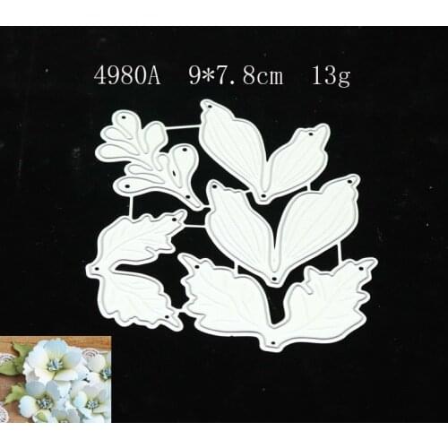 2021 Flower Metal Cutting Dies DIY Scrapbooking Paper Photo Album Crafts Knife Mould Cards Embossing Mold Stencils for Decor