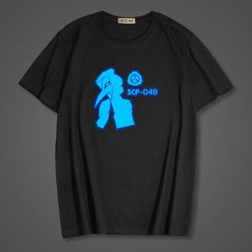 2021 Summer NEW SCP Foundation Print Childrens T-shirt SCP-049 Men Women Short sleeve Tops Casual Unisex Streetwear Tees