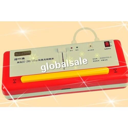 FREE SHIPPING Sinbo DZ-280/2SE Vacuum Sealer Light Commercial Packaging with filter Cannister 220V-240V