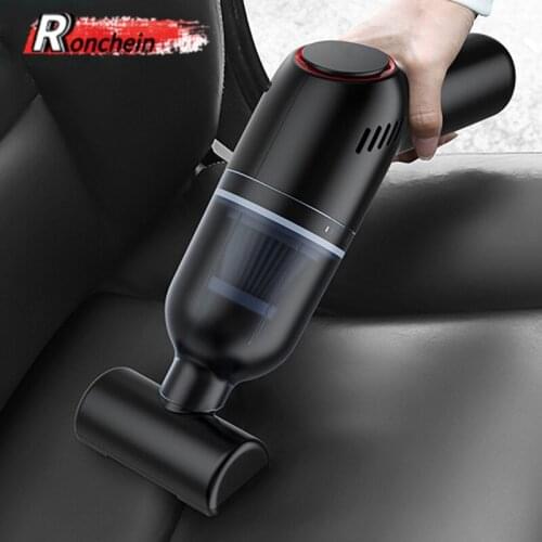 RONCHEIN Wireless Car Vacuum Cleaner Cordless Handheld Auto Vacuum Home & Car Dual Use Strong Suction Power Mini Portable Vacuum