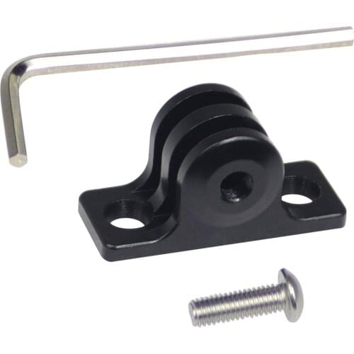 BGNing Aluminum Low Angle Mount Surfboard Surface Flat Fixed Base for GoPro 8/7/6/5 for SJCAM SJ5000 for Xiaoyi Action Camera