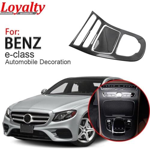 Loyalty for Mercedes Benz E Class 2016 2017 2018 Center Control Gear Shift Box Panel Cover Trim Car Styling Auto Accessories