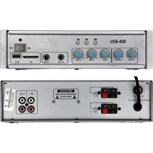 Home mini audio amplifier 40 watt around power amplifier for sale