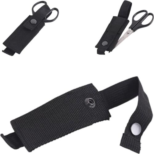 EMS case bag pouch scissor EMT Tactical Knife Tool Medical Flashlight Paramedic Fire shear Molle rescue Attach emergent holster