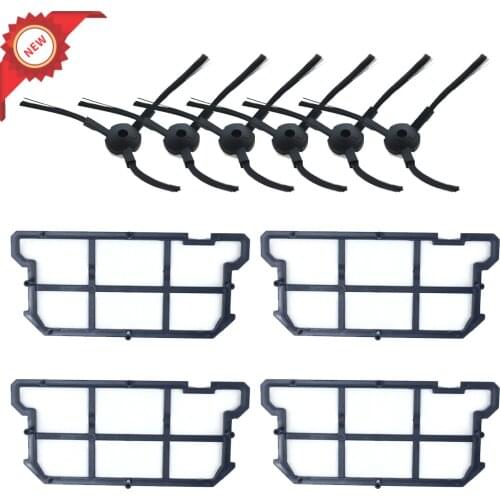 Hepa filter For ilife v7s v7 v7s pro robot Vacuum Cleaner Parts kit Side Brush+Hepa filter for Chuwi ILIFE v7s pro accessories