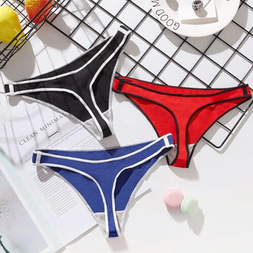 Cotton G String Women Thong Seamless Sexy Panties Hot Underwear Low Waist Briefs Girls Sex Female Lingerie Sports Underpants