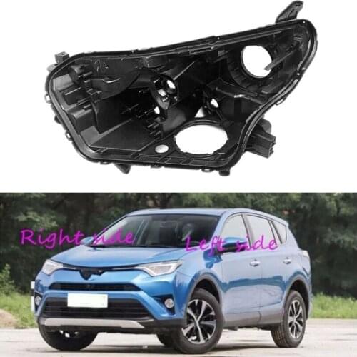 Headlight Base for Toyota Rav4 2016 2017 2018 Headlamp House Car Rear Base Front Auto Headlight Back House