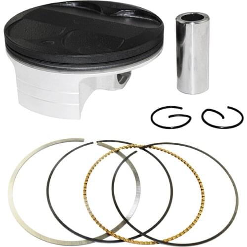 Motorcycle Bore Size STD Cylinder Bore Size 77 mm Pistons & Rings For SUZUKI RMZ250 2004 2005 2006 KAWASAKI KX250F 2004-2014