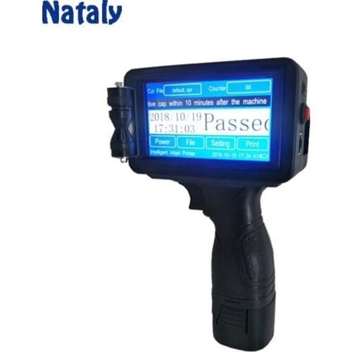 NDL-M6 2019 Handheld Inkjet Printer Label Machine for Food Packing, Cosmetics, Plastic, Glass, Metal, Pipe, Stone, Wood Board