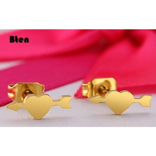 Bten Heart Arrow Earrings 2021 New Design Fashion Jewelry Earrings For Women Wholesale Factory Sale