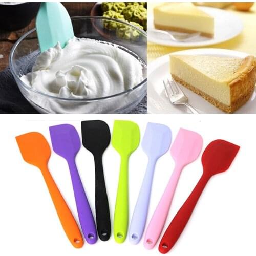 Silicone Spatula Cream Spatula Scraper Non-stick Heat-Resistant Baking Tool GQ