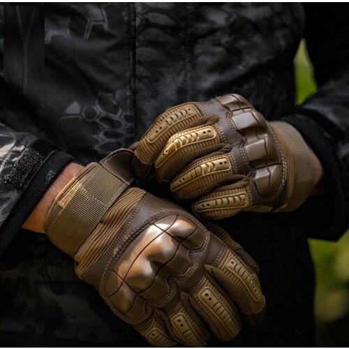 2019 men and women tactics warm full finger gloves riding motorcycle cross-country combat touch screen outdoor climbing antiskid
