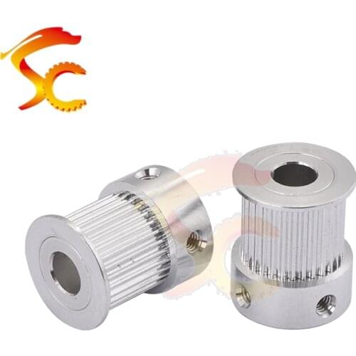 3D Printers Parts printer pulley GT2 30 teeth bore 8mm 2GT 30teeth timing pulley fit for GT2 belt width 14mm