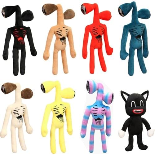 40cm Anime Series Siren Head Monster Doll Plush Toys Sirenhead Cat Soft Cartoon Stuffed Figures Children Horror Doll Scp Gifts