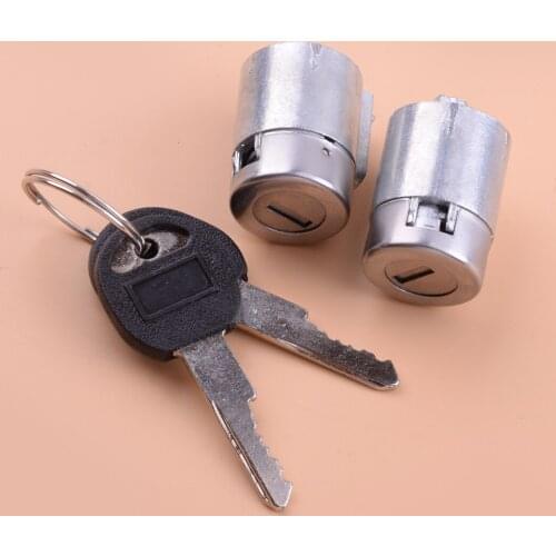 9591963 Car Door Lock Cylinder with Key Kit Fit for Chevrolet Suburban Tahoe Blazer GMC Sonoma Jimmy Yukon Cadillac Oldsmobile