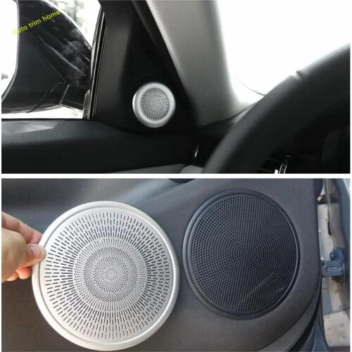 Lapetus Pillar A / Car Door Stereo Speaker Audio Loudspeaker Sound Cover Trim For Land Rover Range Rover Evoque L551 2020 2021