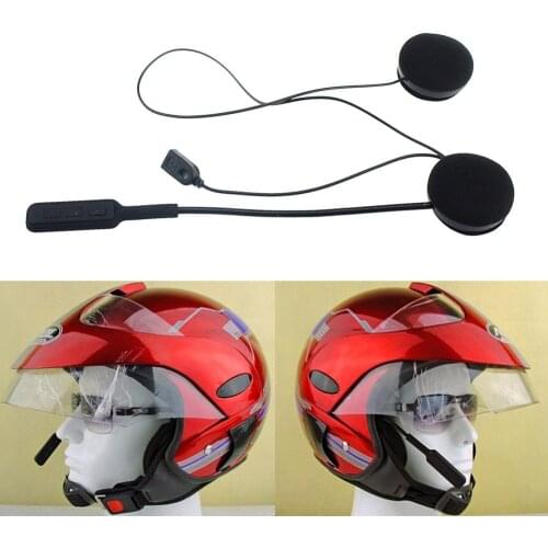 Motor Wireless Bluetooth Earphone Motorcycle Helmet Headphone Intercom Headset Hands Free Music Mic For Motorbike MP3 MP4