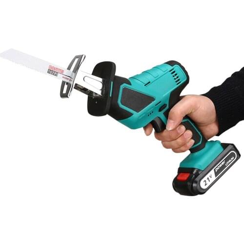 Electric reciprocating saw, cordless electric saber saw, outdoor portable small logging chainsaw, lithium battery saber saw