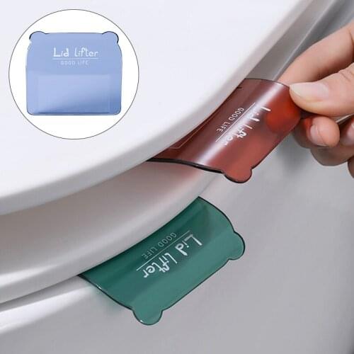 Creative Anti-dirty Toilet Flip Device Household Toilet Cover Portable Flip Device Bathroom Toilet Flip Device Handle Supplies