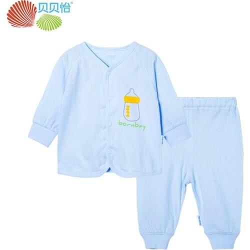 Bornbay Fashion baby boy clothes set newborn clothing spring autumn long sleeve shirt+pants 2 pcs children clothing 0-2Y