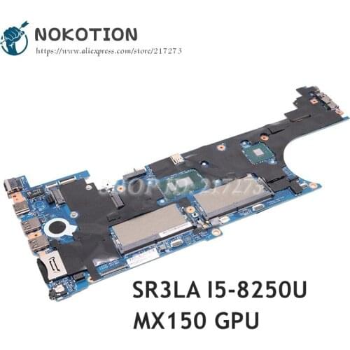 NOKOTION LTS-2 MB 17812-1 448.0CW06.0011 For Lenovo ThinkPad T580 laptop motherboard SR3LA I5-8250U DDR4 MX150 GPU