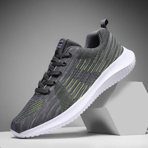 2021 new autumn plus size mens lightweight breathable mesh mens shoes casual sports shoes walking shoes running shoes
