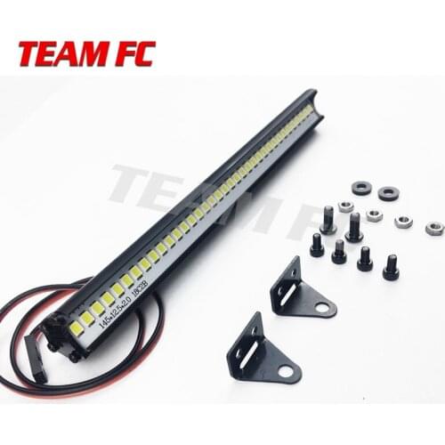 RC Car Roof Lamp 148mm 36 LED Light Bar for Traxxas Trx4 Axial SCX10 90046 90060 SCX24 1/10 RC Crawler