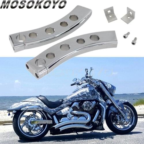 Choppers 5-Holes Adjustable Handlebar Risers Pullback Handle Bar Risers Kit Custom for Suzuki Boulevard M109R VZR1800 2006-2009