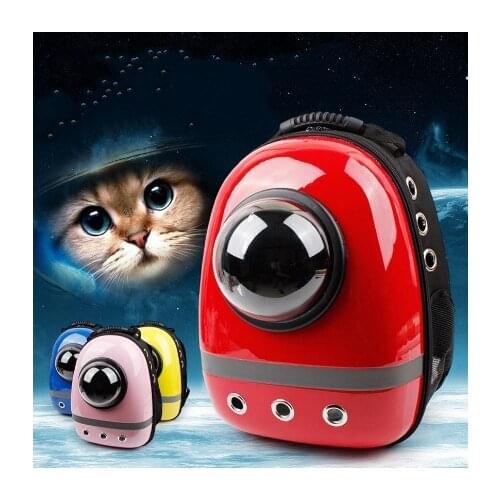 Pet Space Fashion Backpack Portable Pet Bag Capsule Breathable Cat kitty Dog Backpack Pet Supplies