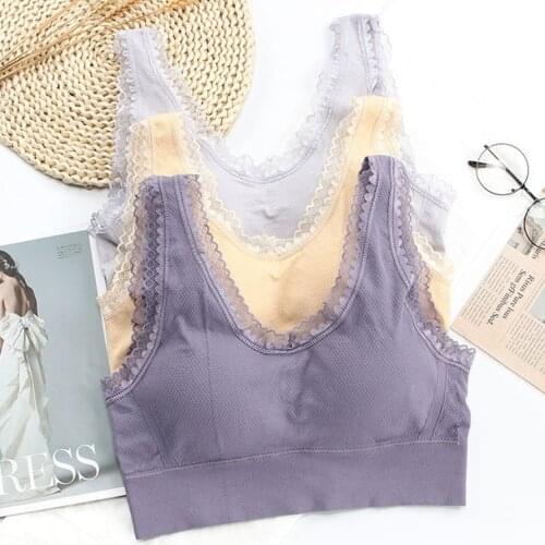 Sports Bra For Fitness Yoga Tops Breathable One Size High Elastic Women Underwear Sportswear Workout Indoor Active Wear Leisure