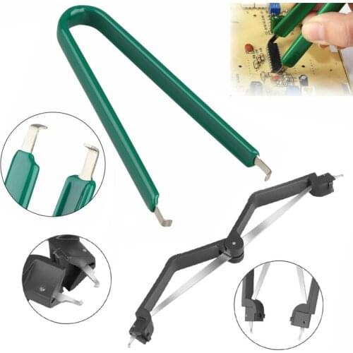 U Type Flat IC Chip Protect Plier ROM Circuit Board Extractor Removal Puller Set For ROM Extraction Removal Puller Anti-static