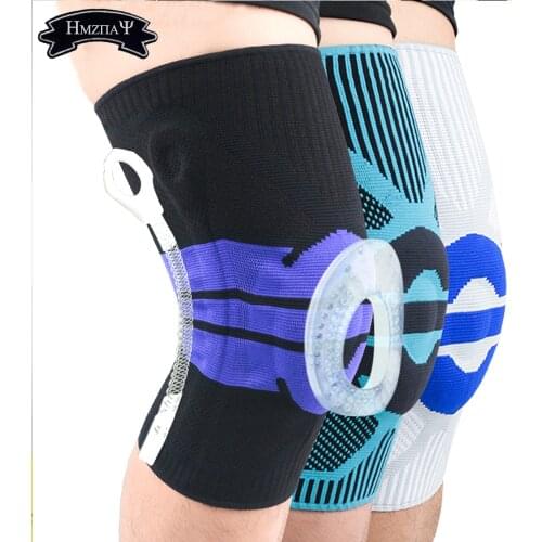 1Pcs 2019 New Basketball Shooting Sport Safety Knee pad Honeycomb Pad Bumper Brace Kneepads Protective Knee Pads rodilleras