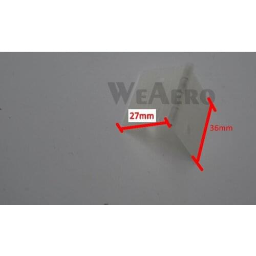 10pcs* Nylon Pinned Hinges W27xL36mm