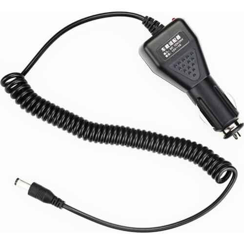 Baofeng Car Charger Battery Cable Walkie Talkie Accessories For UV-5R UV-82 UV-5RE UV-9R Plus ERA AMG UV-XR UVB2 X3 S5 Plus