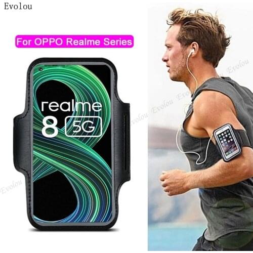Gym Sport Phone Pouch Running Arm band for OPPO Find X3 Pro Lite Neo 5 Pro 5Z 5F A93 A94 Realme GT 8 Pro Q3 7i Narzo 30 C25 Case