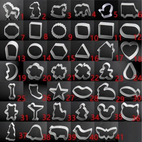 DIY irregular shape cookie mold cartoon cookie mold 05001