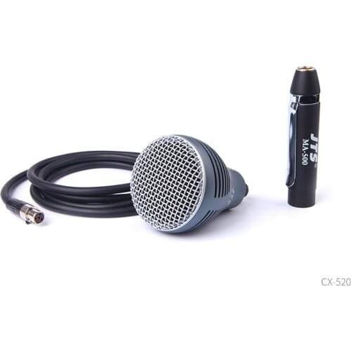 JTS CX-520 harmonica microphone advanced adult professional playing level tone piano flute drum microphone