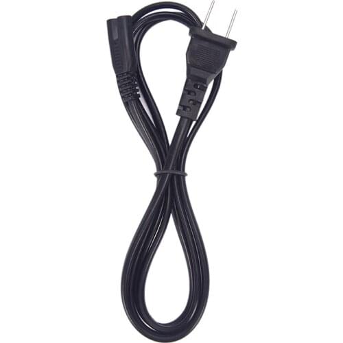 8 C7 To Euro Eu European 2 Pin AC Plug Power Cable Cord For Cameras Printers Notebook EU Power Cable Cord Figure Cables 1.5m