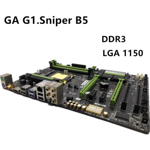 For GIGABYTE GA G1.Sniper B5 Motherboard Socket LGA1150 DDR3 For Intel B85 B85M Original Desktop Used Mainboard