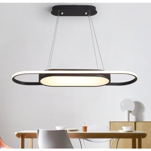 Nordic LED dining chandelier simple atmosphere home restaurant study lamp personality bar lighting