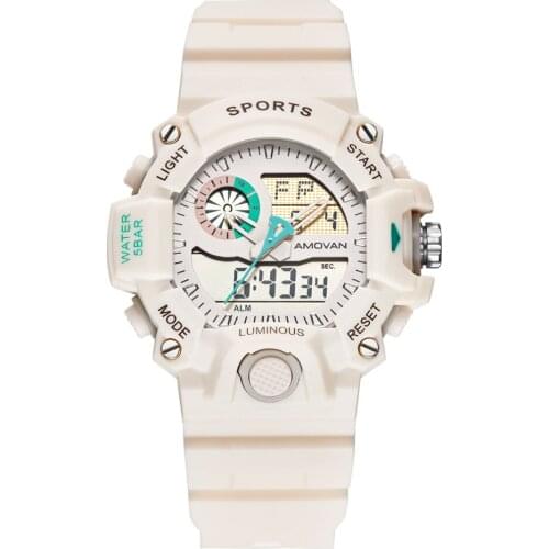 New Fashion Lady Sport Style ABS Digital Watch AMV201906