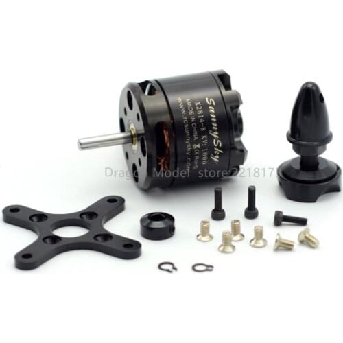 Original SUNNYSKY X2814 900KV 1000KV 1100KV 1250KV External Rotor Brushless Motor for RC 3D fixed-wing Aircraft Airplanes