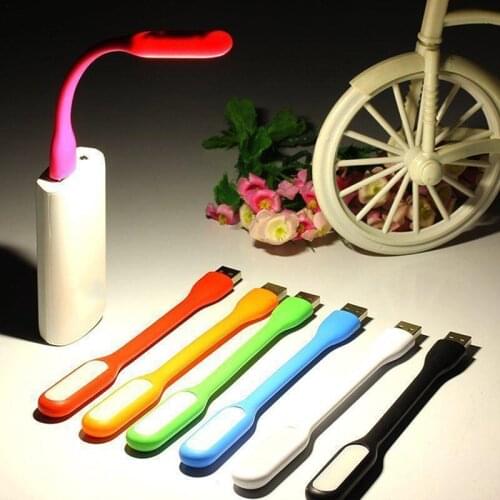 Portable USB LED Mini Night Lights Flexible Bend Ingle Laptop Port Light Power Library Usb Protected Computer Eyes / / N7T6