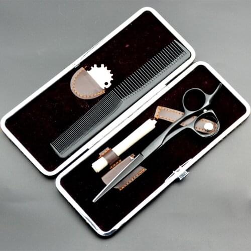 30% OFF 6 inch 10pcs stainless steel Professional Barber Cutting Scissor For Hairdressing salons hair shear for hairdresser