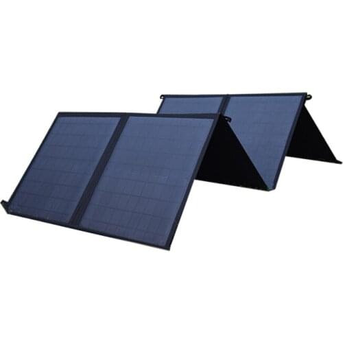 Ultralight portable folding solar blanket for 12V car battery