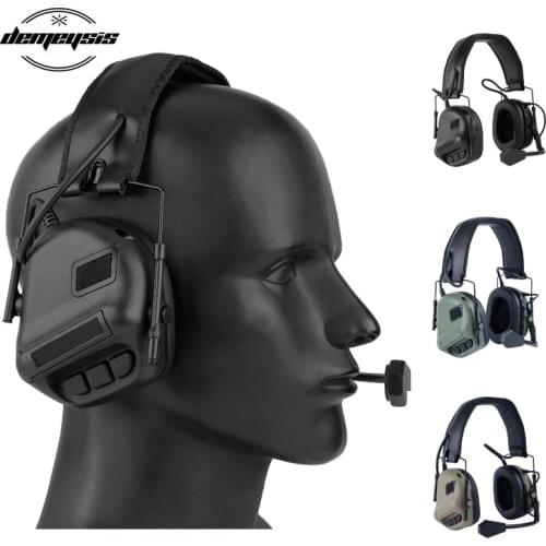 Tactical Headset Hunting Airsoft Headphone Military Shooting Headset Ear Protection Earphones 3 colors