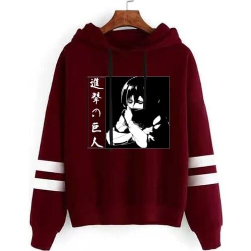 Mikasa Sweetshirt Unisex Hoodie Mens Casual Hoodie Women