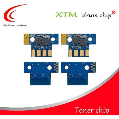EUR 4K 3K 80C2HK0 80C2HC0 80C2HM0 80C2HY0 toner chip for lexmark CX410E CX410DE CX410DTE CX510DE CX510 laser printer