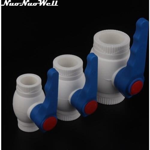 1pc Inner Diameter 20mm 25mm PPR Ball Valve Water Pipe Waterstop Connector Plumbing Fittings Running Water Pipe Valve